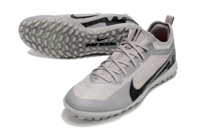 Nike Air Zoom Mercurial Vapor 15 Pro TF Football Shoes - Grey/Black