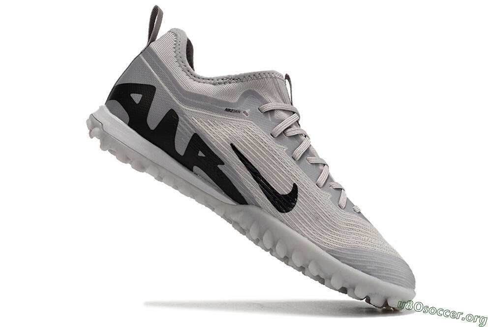 Nike Air Zoom Mercurial Vapor 15 Pro TF Football Shoes - Grey/Black 4