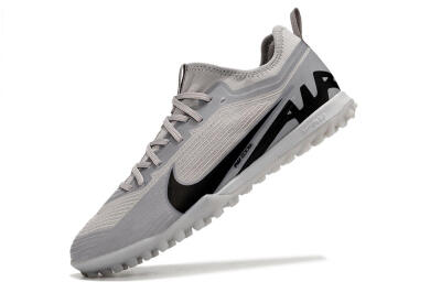 Nike Air Zoom Mercurial Vapor 15 Pro TF Football Shoes - Grey/Black