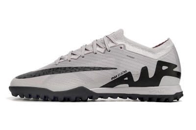 Nike Air Zoom Mercurial Vapor 15 Elite TF Football Shoes - Grey/Black/Pink