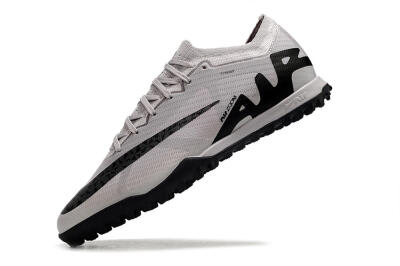Nike Air Zoom Mercurial Vapor 15 Elite TF Football Shoes - Grey/Black/Pink