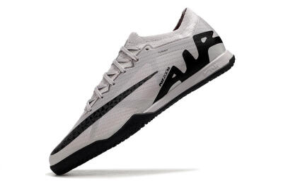 Nike Air Zoom Mercurial Vapor 15 Elite IC Football Shoes - Grey/Black/Pink