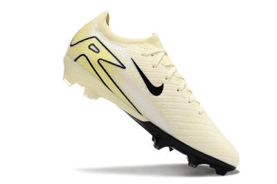 Nike Air Zoom Mercurial Vapor 16 Elite FG Football Boots - Beige/Black/Yellow