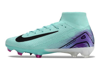 Nike Air Zoom Mercurial Superfly 10 Elite FG Football Boots - Jade/Black/Purple
