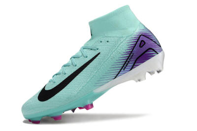 Nike Air Zoom Mercurial Superfly 10 Elite FG Football Boots - Jade/Black/Purple