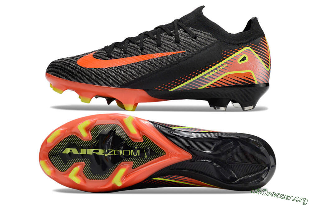 Nike Air Zoom Mercurial Vapor 16 Elite FG Football Boots - Black/Red/Yellow 1