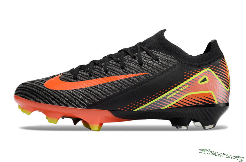 Nike Air Zoom Mercurial Vapor 16 Elite FG Football Boots - Black/Red/Yellow 3