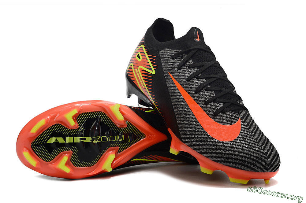 Nike Air Zoom Mercurial Vapor 16 Elite FG Football Boots - Black/Red/Yellow 0