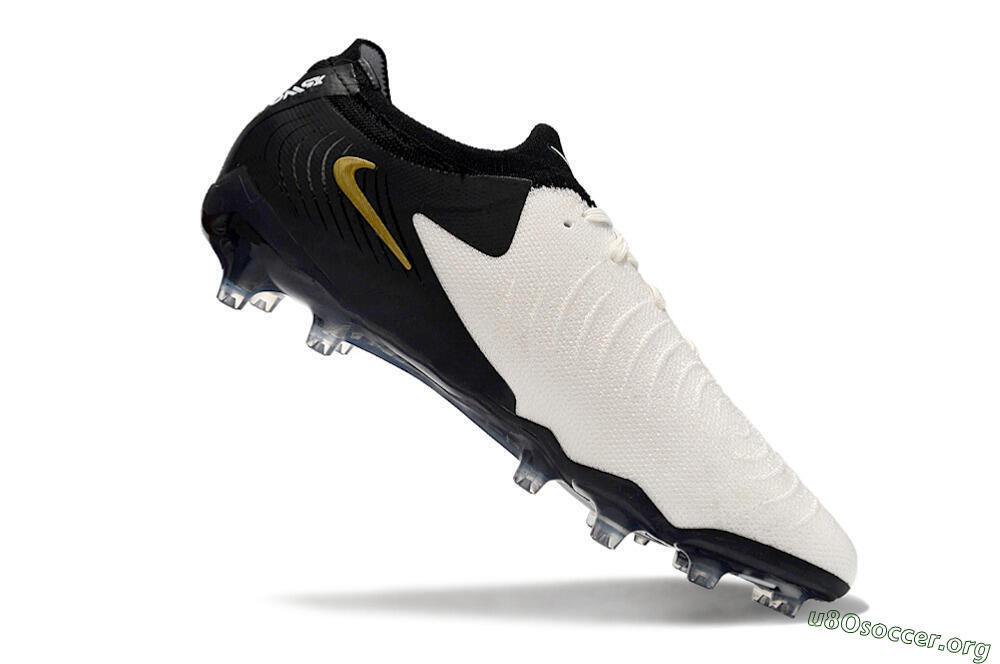 Nike Phantom Luna Elite AG Football Boots - White/Black/Gold 4