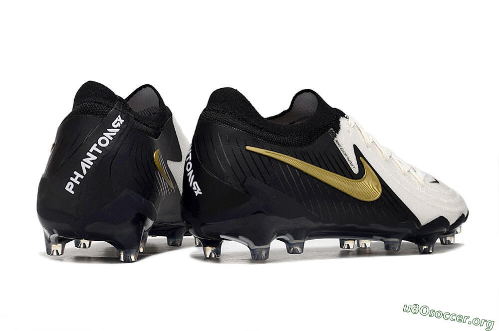 Nike Phantom Luna Elite AG Football Boots - White/Black/Gold 6
