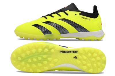 Adidas Predator 24 Elite TF Football Shoes - Yellow/Black/White