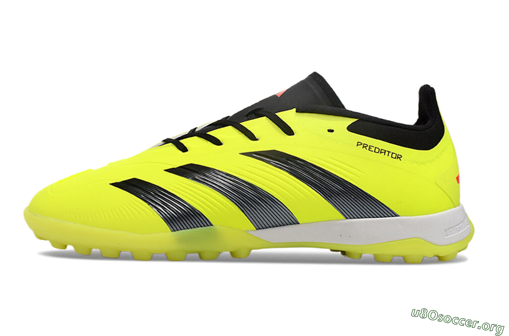 Adidas Predator 24 Elite TF Football Shoes - Yellow/Black/White 3