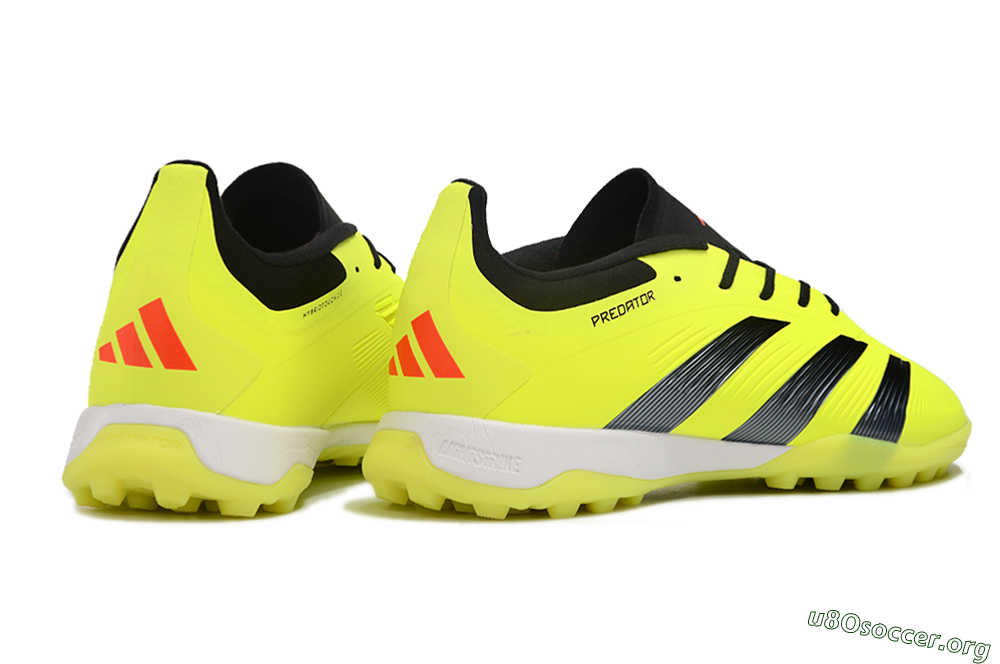 Adidas Predator 24 Elite TF Football Shoes - Yellow/Black/White 6