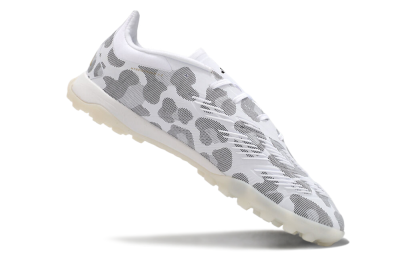 Adidas Predator 24 Elite TF Football Shoes - White/Black/Gold