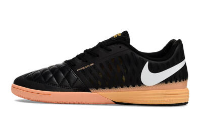 Nike Lunar Gato 2 IC Football Shoes - Black/White/Yellow