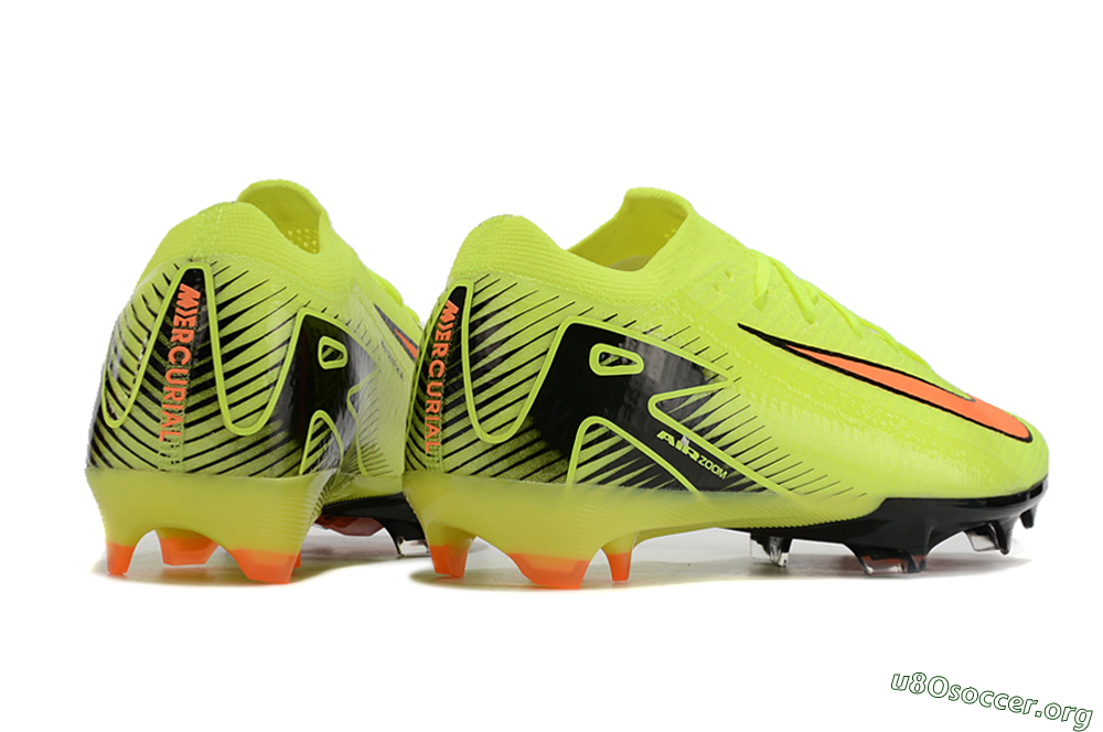 Nike Air Zoom Mercurial Vapor 16 Elite FG Football Boots - Yellow/Orange/Black 6