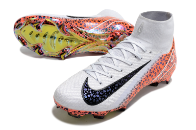 Nike Air Zoom Mercurial Superfly 10 Elite FG Football Boots - Grey/Leopard/Gold