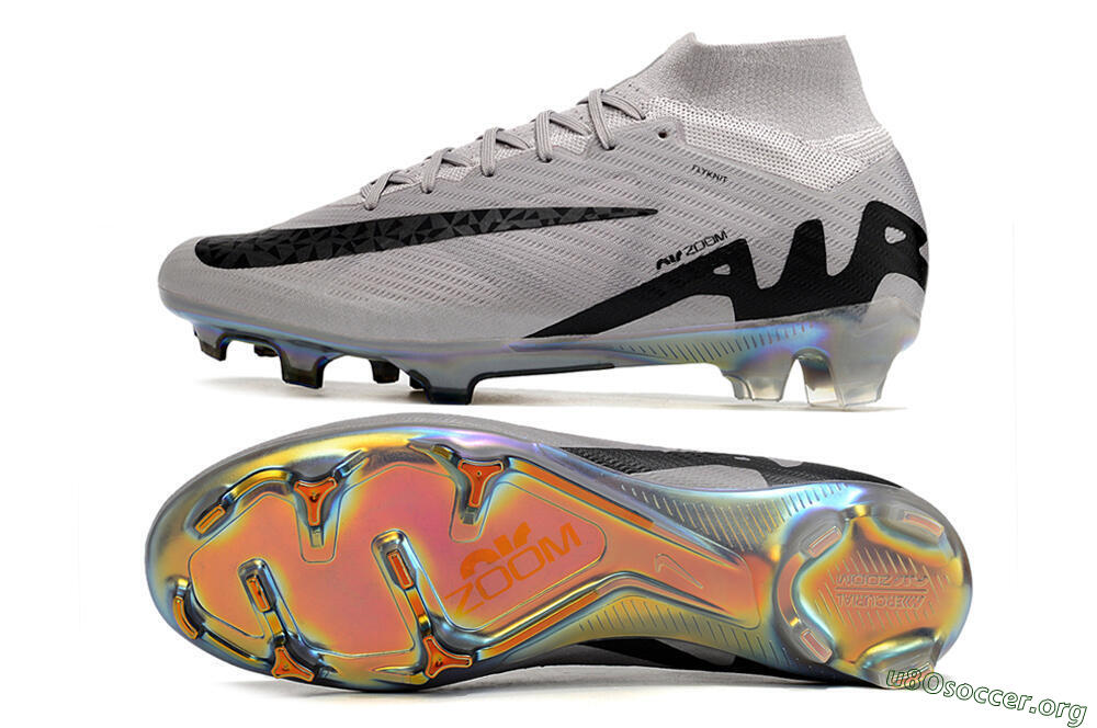 Nike Air Zoom Mercurial Superfly 9 Elite FG Football Boots - Purple/Black/Gold 1