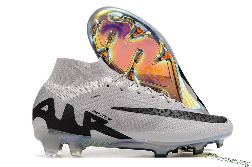 Nike Air Zoom Mercurial Superfly 9 Elite FG Football Boots - Purple/Black/Gold 2
