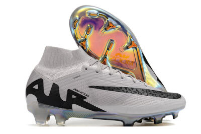 Nike Air Zoom Mercurial Superfly 9 Elite FG Football Boots - Purple/Black/Gold