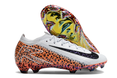 Nike Air Zoom Mercurial Vapor 16 Elite FG Football Boots - Grey/Black/Leopard