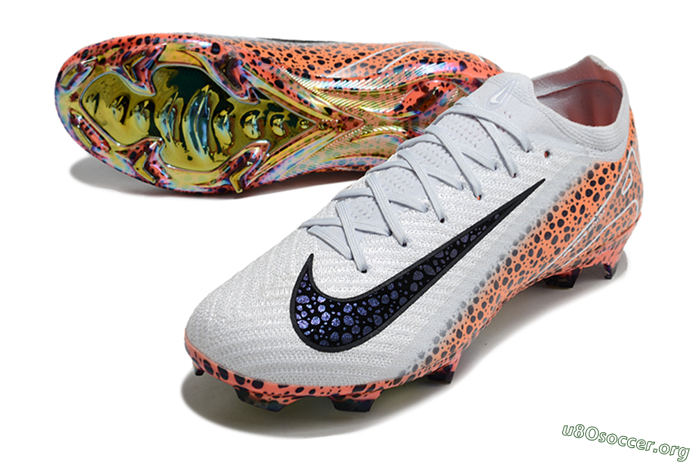 Nike Air Zoom Mercurial Vapor 16 Elite FG Football Boots - Grey/Black/Leopard 0