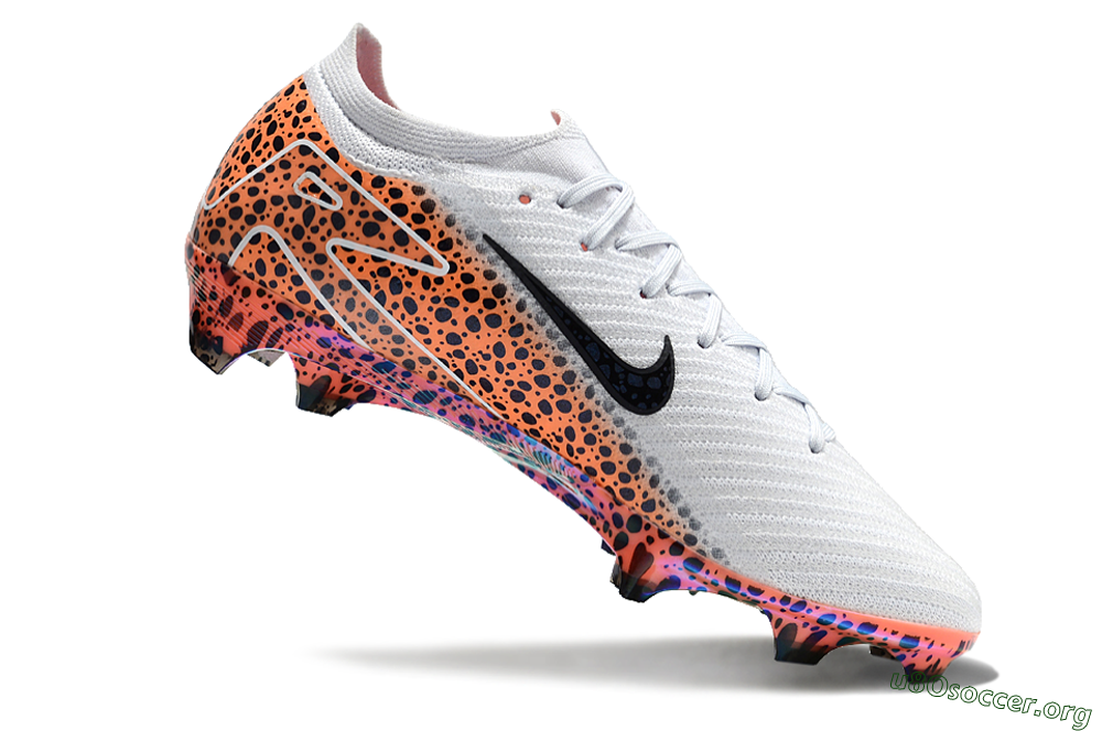 Nike Air Zoom Mercurial Vapor 16 Elite FG Football Boots - Grey/Black/Leopard 4