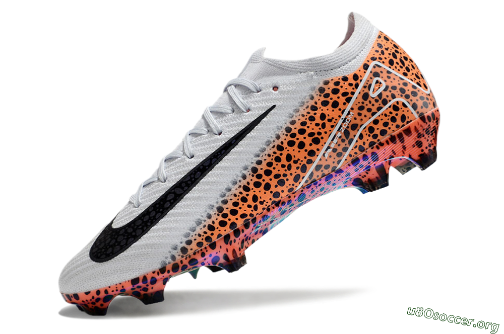 Nike Air Zoom Mercurial Vapor 16 Elite FG Football Boots - Grey/Black/Leopard 5