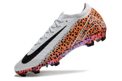 Nike Air Zoom Mercurial Vapor 16 Elite FG Football Boots - Grey/Black/Leopard