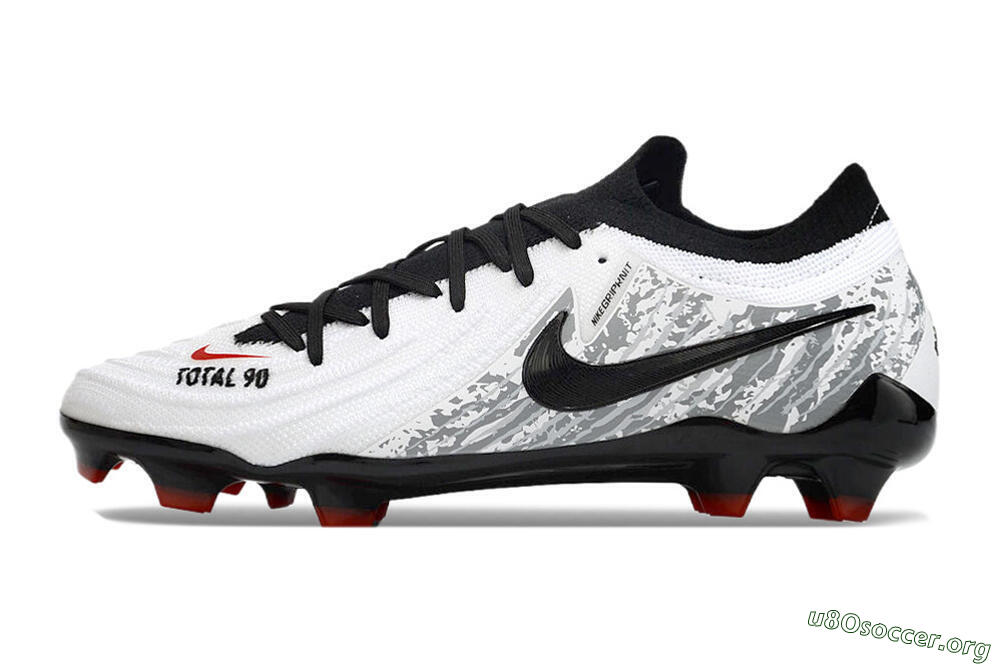 Nike Phantom Luna Elite FG Football Boots - White/Red/Black/Grey 3