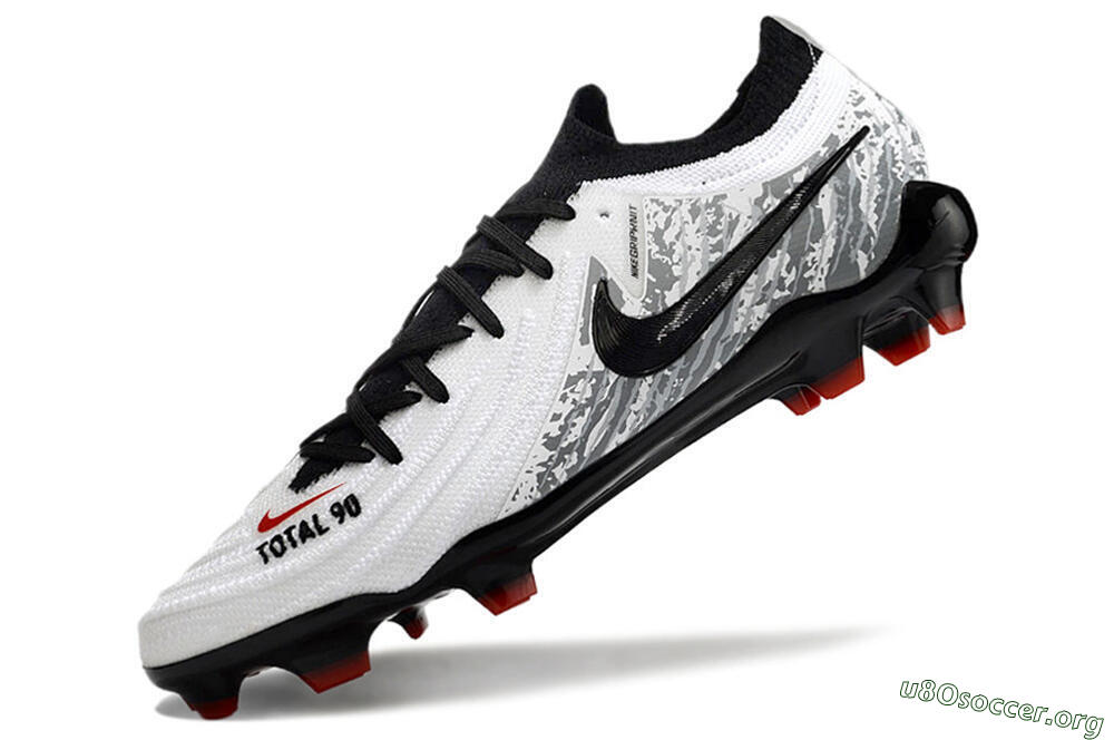 Nike Phantom Luna Elite FG Football Boots - White/Red/Black/Grey 5
