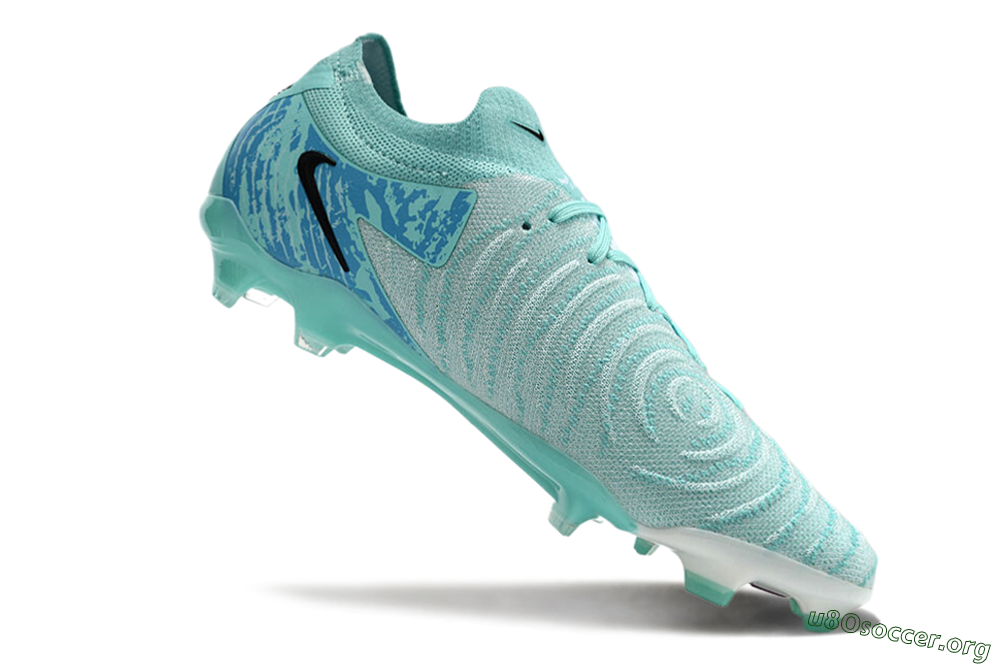 Nike Phantom Luna 2 Elite LV8 FG Football Boots - Jade/Black/Purple 4