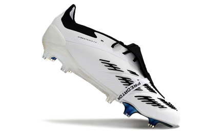 Adidas Predator Elite Foldover Tongue FG Football Boots - White/Gold/Black
