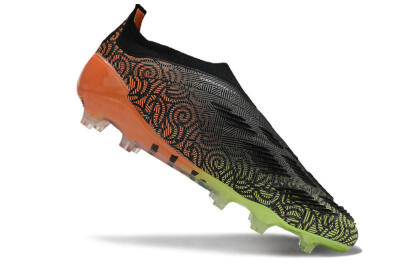 Adidas Predator Accuracy+ FG Football Boots - Black/White/Orange