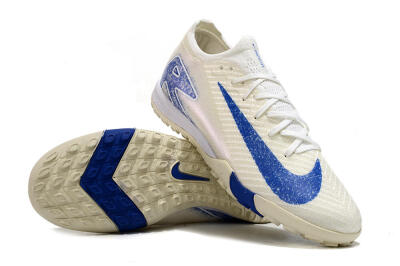 Nike Air Zoom Mercurial Vapor 16 Elite TF Football Shoes - Beige/Blue