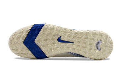 Nike Air Zoom Mercurial Vapor 16 Elite TF Football Shoes - Beige/Blue