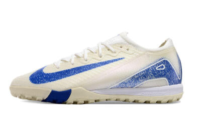 Nike Air Zoom Mercurial Vapor 16 Elite TF Football Shoes - Beige/Blue