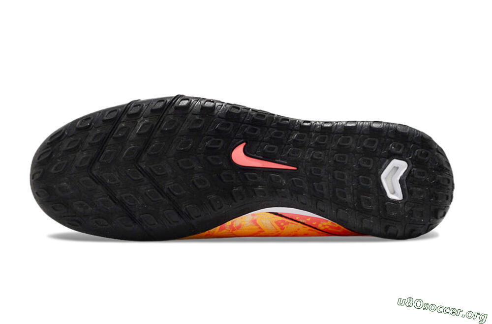 Nike Air Zoom Mercurial Vapor 16 Elite TF Football Shoes - Yellow/Black/Orange 6