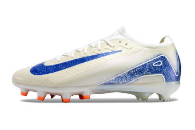 Nike Air Zoom Mercurial Vapor 16 Elite AG Football Boots - Beige/Blue