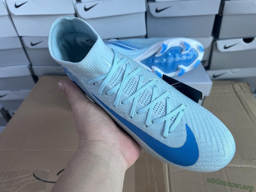 Nike Air Zoom Mercurial Superfly 10 Elite FG Football Boots - Jade/White/Blue