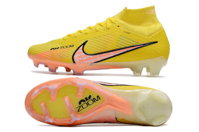 Nike Air Zoom Mercurial Superfly 9 Elite FG Football Boots - Yellow/Pink