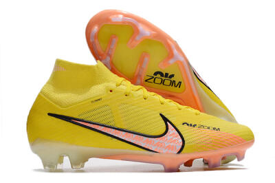 Nike Air Zoom Mercurial Superfly 9 Elite FG Football Boots - Yellow/Pink