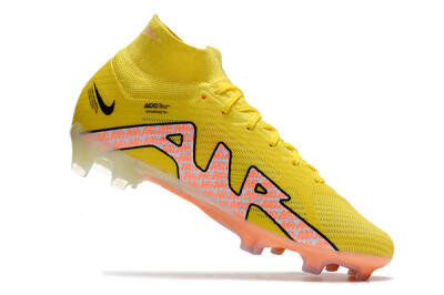 Nike Air Zoom Mercurial Superfly 9 Elite FG Football Boots - Yellow/Pink