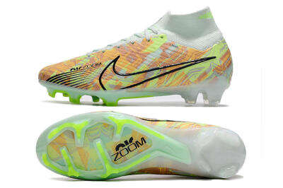 Nike Air Zoom Mercurial Superfly 9 Elite FG Football Boots - Blue/Green