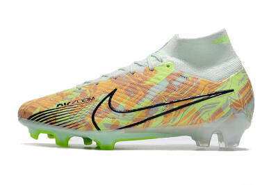 Nike Air Zoom Mercurial Superfly 9 Elite FG Football Boots - Blue/Green