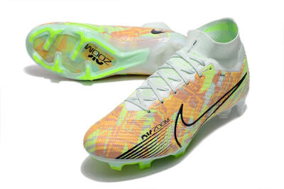 Nike Air Zoom Mercurial Superfly 9 Elite FG Football Boots - Blue/Green