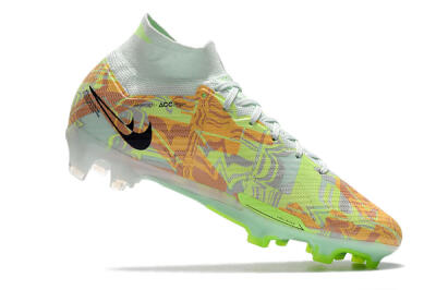Nike Air Zoom Mercurial Superfly 9 Elite FG Football Boots - Blue/Green