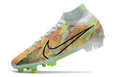 Nike Air Zoom Mercurial Superfly 9 Elite FG Football Boots - Blue/Green