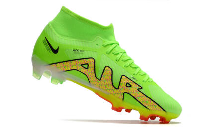 Nike Air Zoom Mercurial Superfly 9 Elite FG Football Boots - Green/Yellow/Black