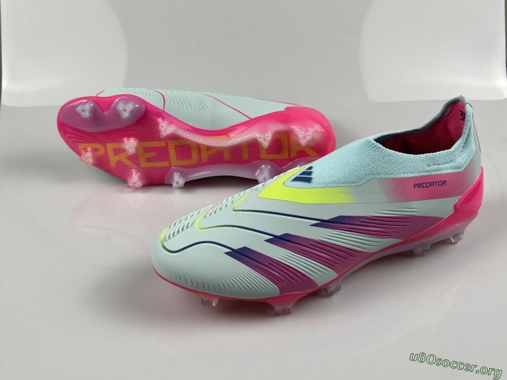Adidas Predator Accuracy+ FG Football Boots - Blue/Purple/Pink